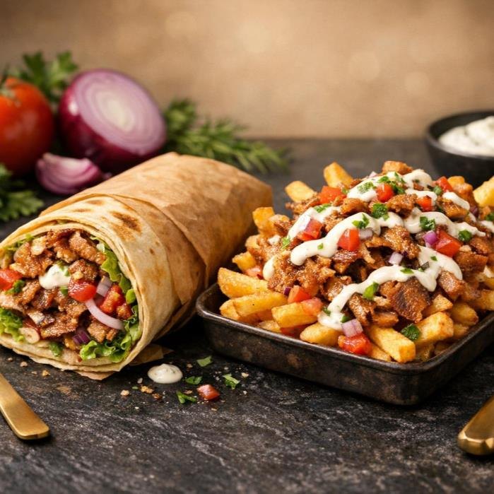 VİON Wraps, Bowls und Loaded Fries